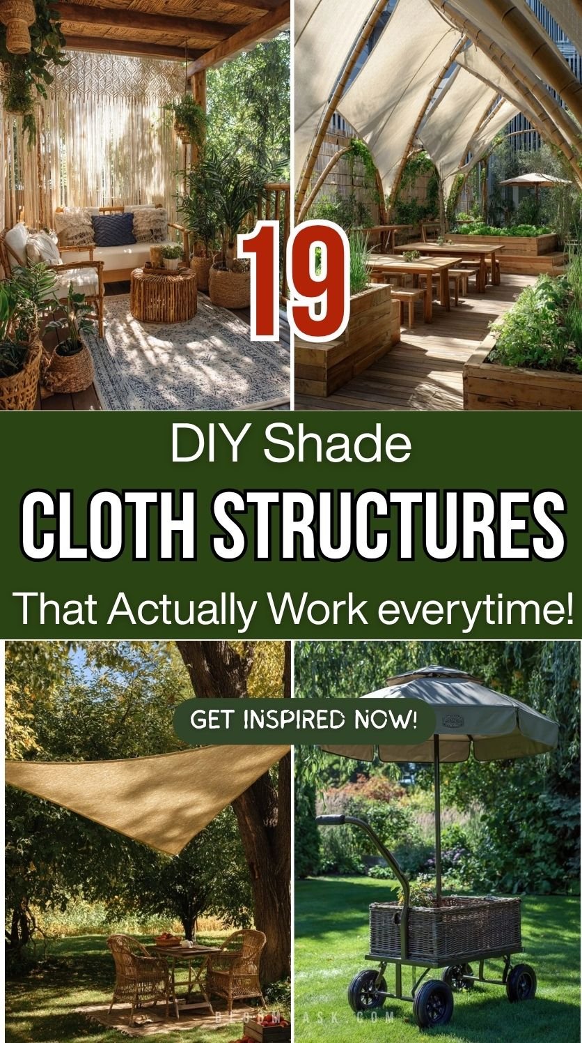 19+ DIY Shade Cloth Structures That Actually Work