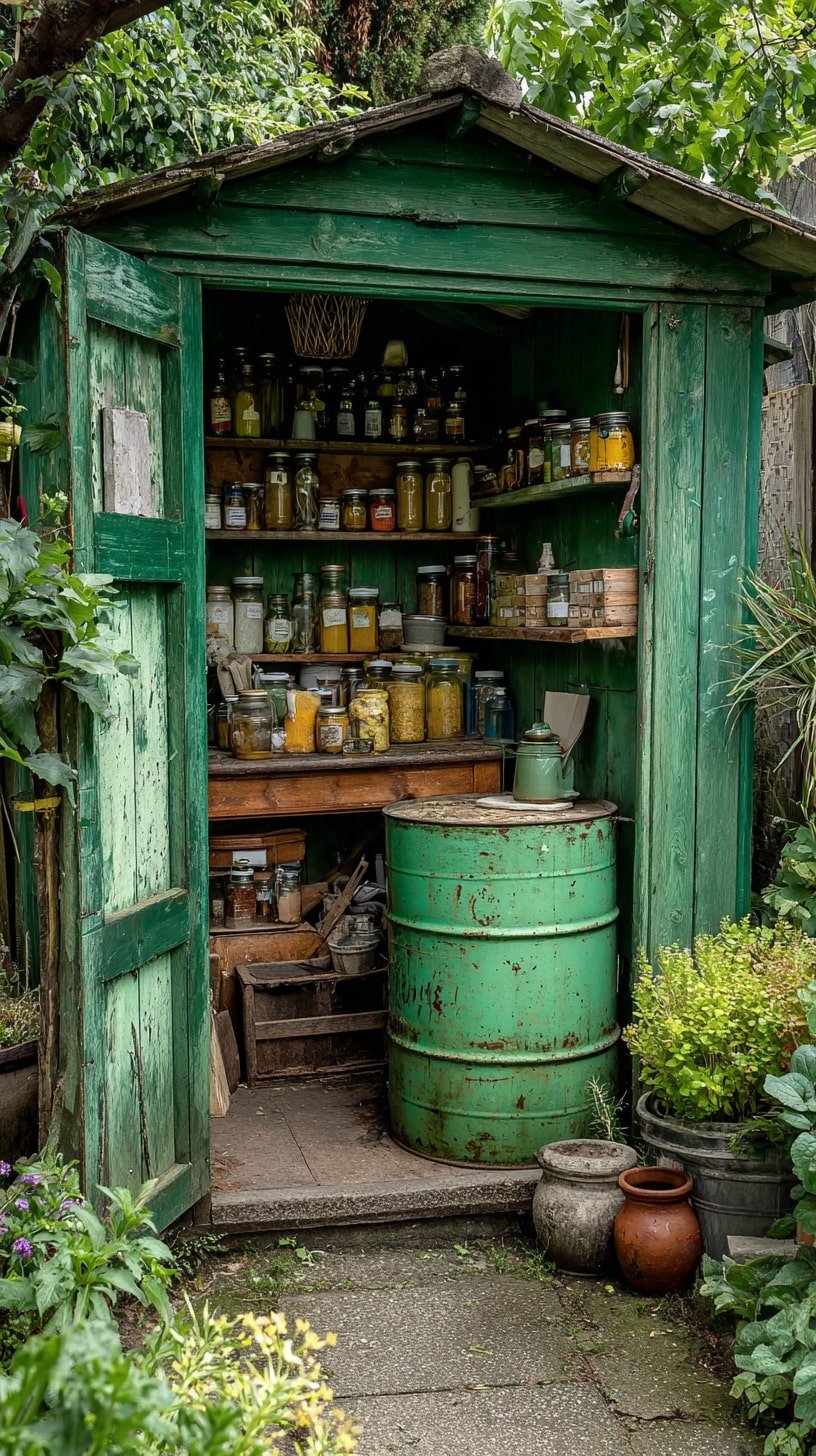 Repurpose a Weathered Shed into a Backyard Fermentation Hub