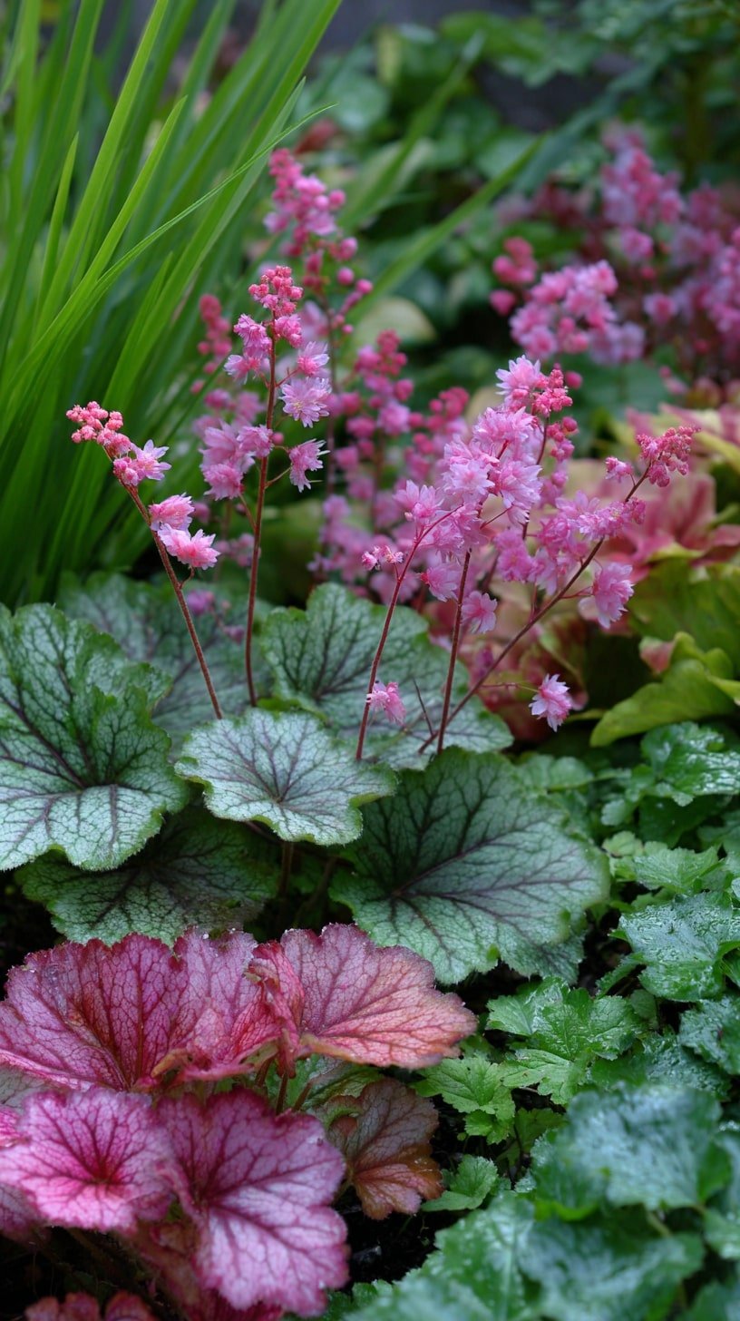  Blend Heuchera Varieties for Bold, Low-Care Foliage Layers
