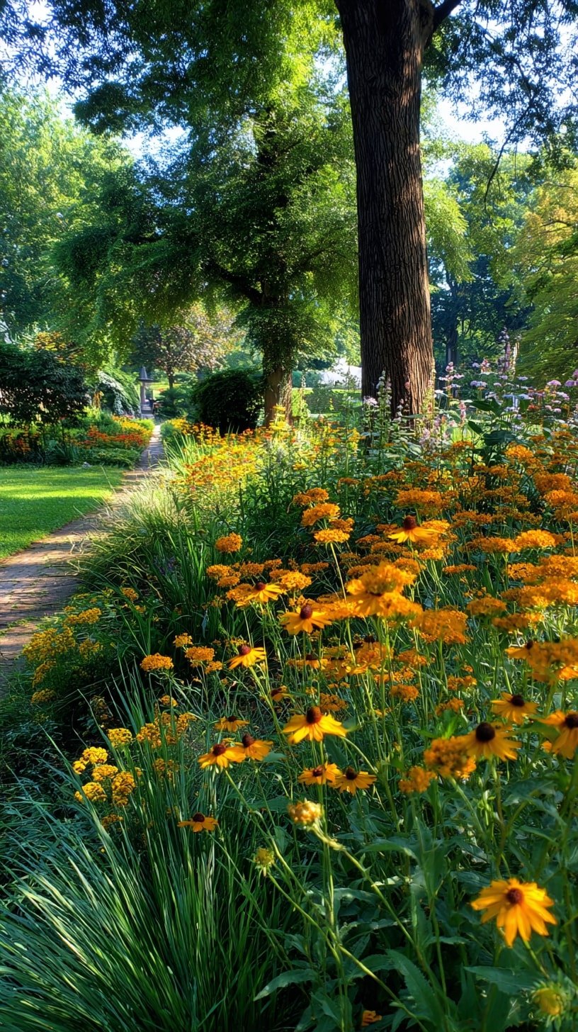 Brighten a Woodland Edge with Bold Yellow Perennials