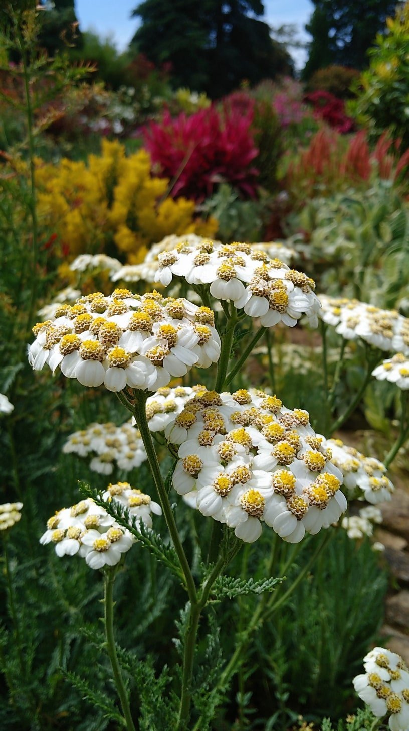 Layer Yarrow into Mixed Beds for Drought-Tolerant Texture