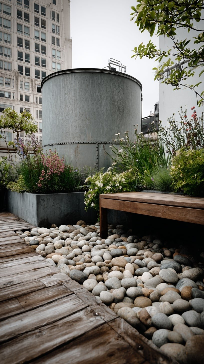 Pair Galvanized Tanks with Raised Beds for a Dual-Purpose Layout