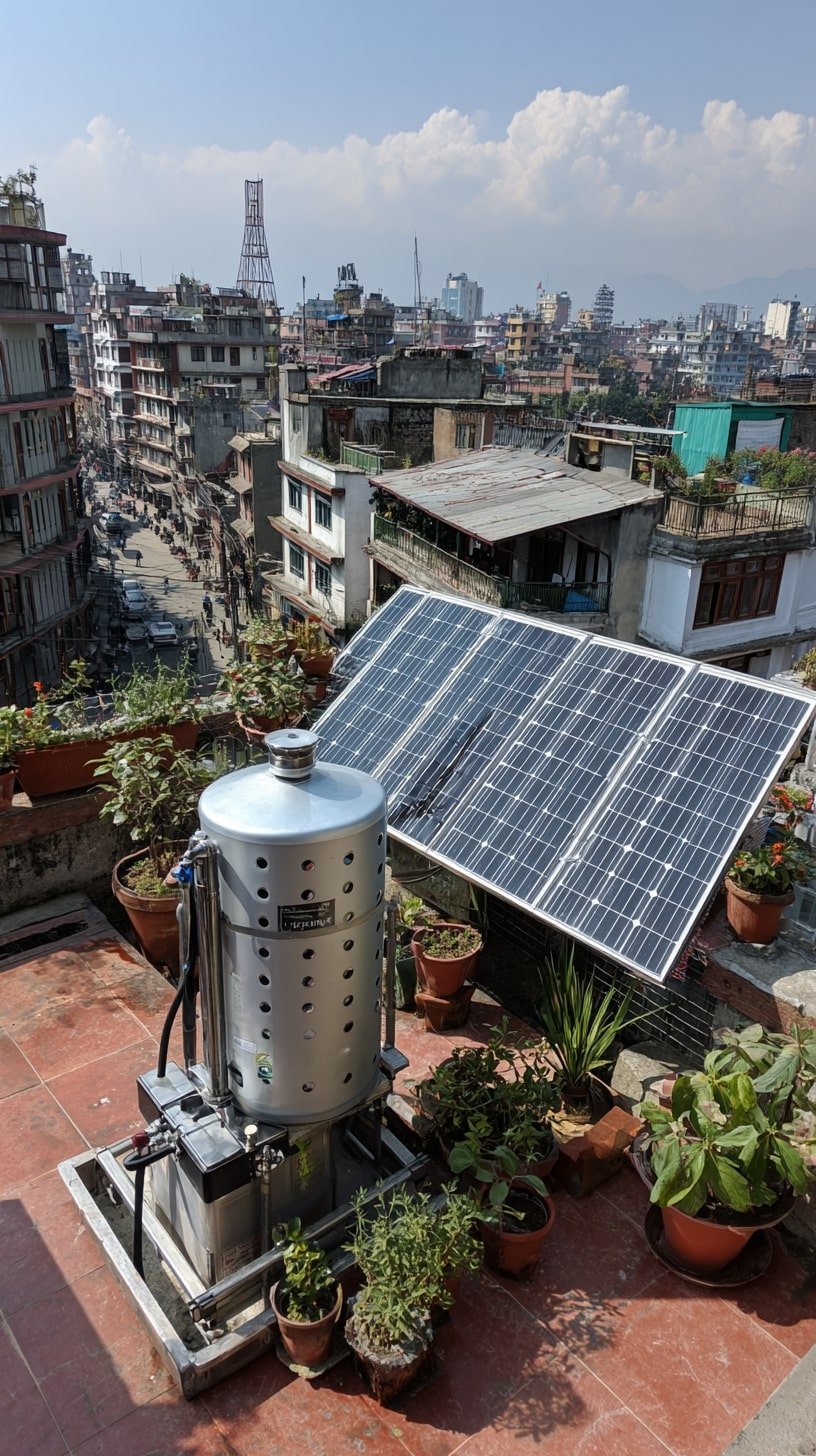 Power Up Rooftop Ferments with a Solar-Linked Filtration Unit