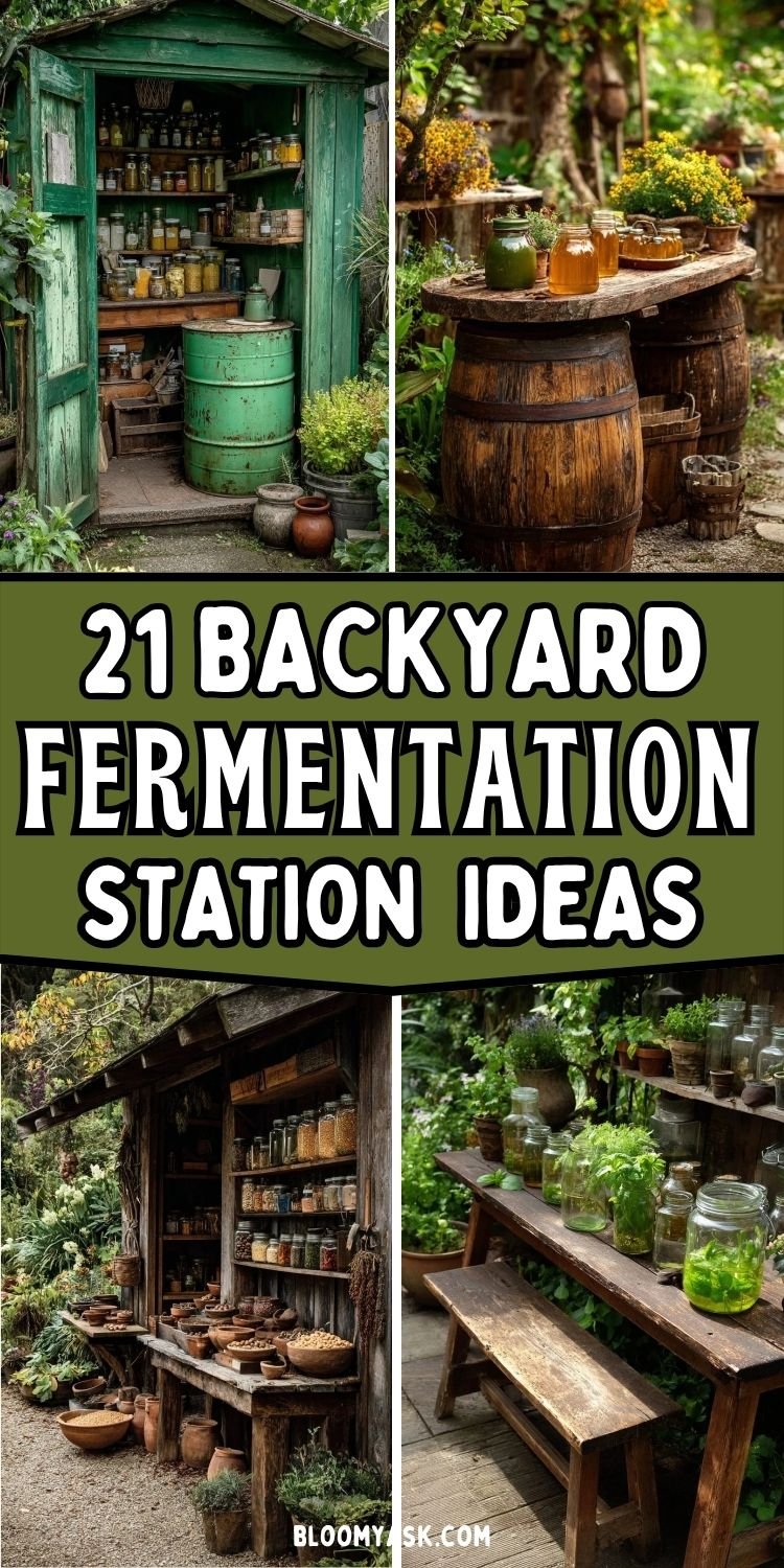 Backyard Fermentation Station Ideas
